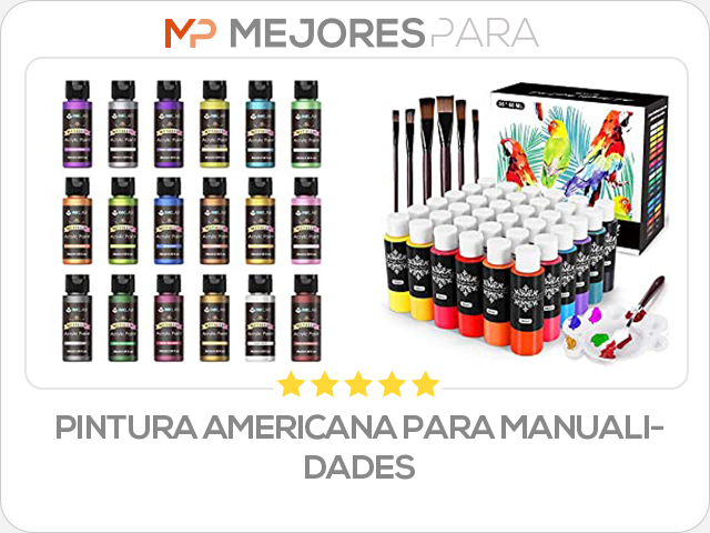 pintura americana para manualidades