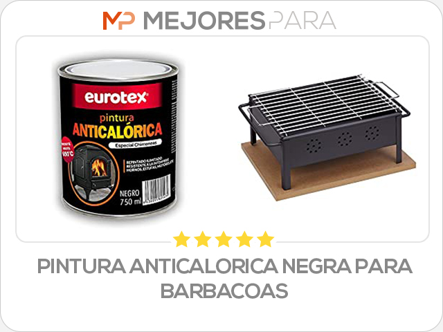 pintura anticalorica negra para barbacoas