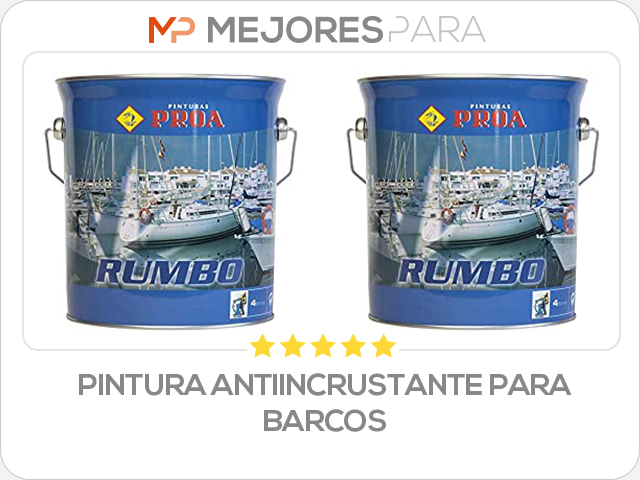 pintura antiincrustante para barcos