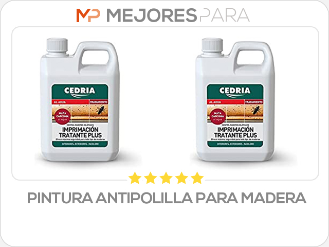 pintura antipolilla para madera