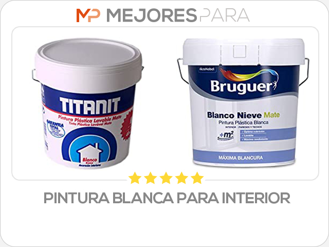 pintura blanca para interior