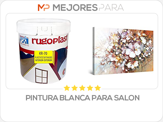 pintura blanca para salon