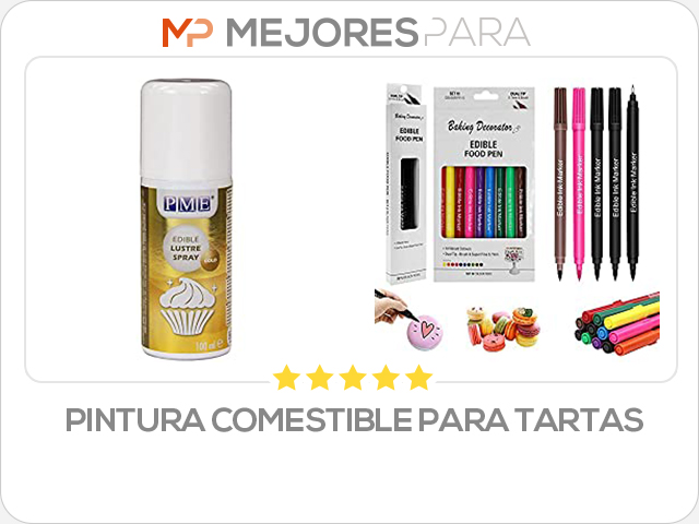 pintura comestible para tartas