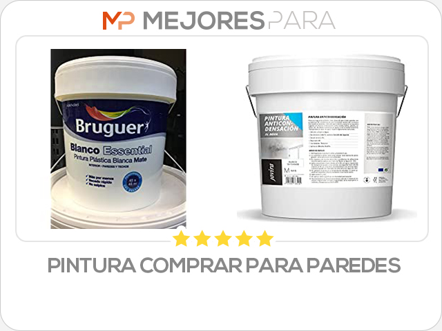 pintura comprar para paredes