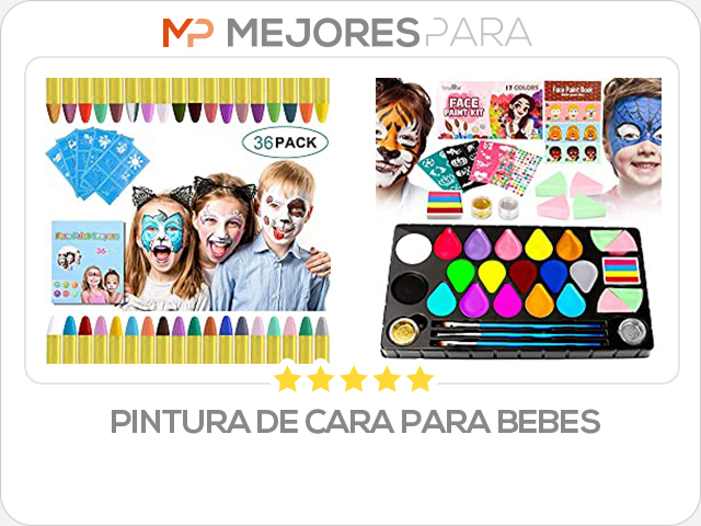 pintura de cara para bebes