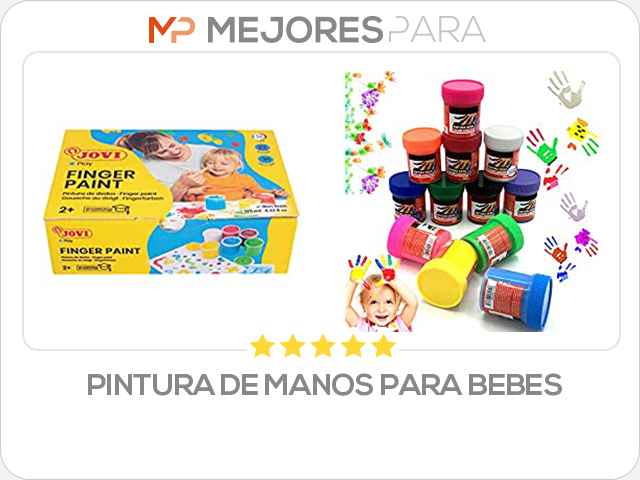 pintura de manos para bebes