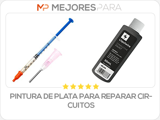 pintura de plata para reparar circuitos