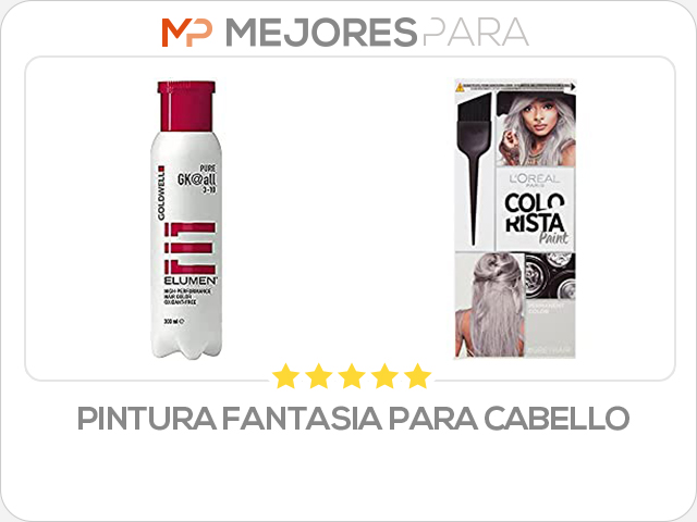 pintura fantasia para cabello