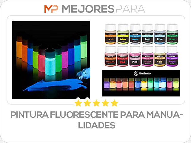 pintura fluorescente para manualidades