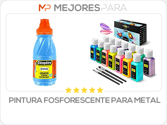 pintura fosforescente para metal