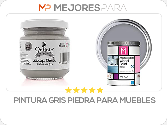 pintura gris piedra para muebles