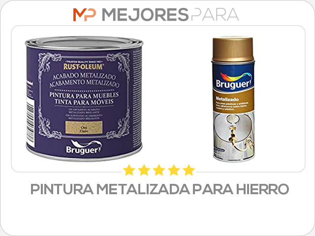 pintura metalizada para hierro