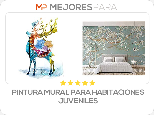 pintura mural para habitaciones juveniles