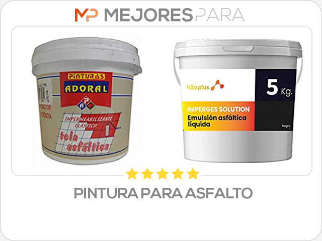 pintura para asfalto