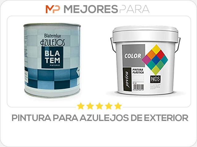 pintura para azulejos de exterior