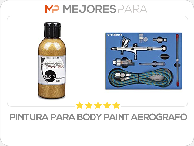 pintura para body paint aerografo