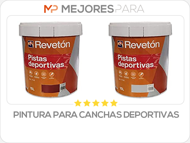 pintura para canchas deportivas