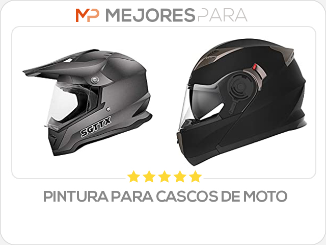 pintura para cascos de moto