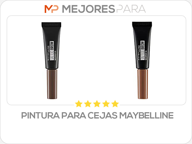 pintura para cejas maybelline