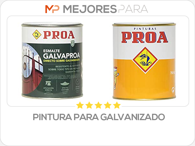 pintura para galvanizado