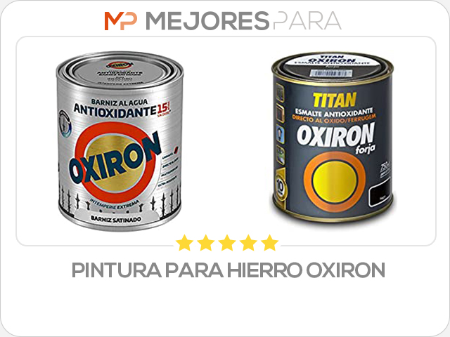 pintura para hierro oxiron