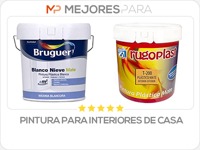 pintura para interiores de casa