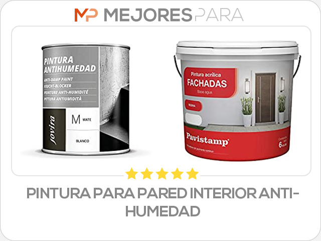 pintura para pared interior antihumedad