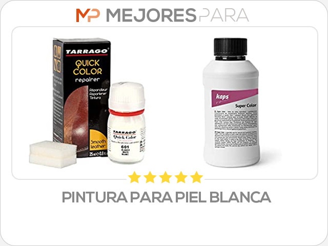 pintura para piel blanca