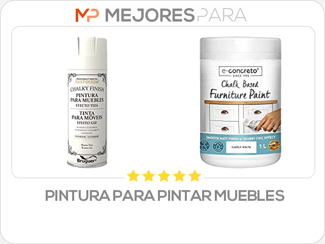 pintura para pintar muebles