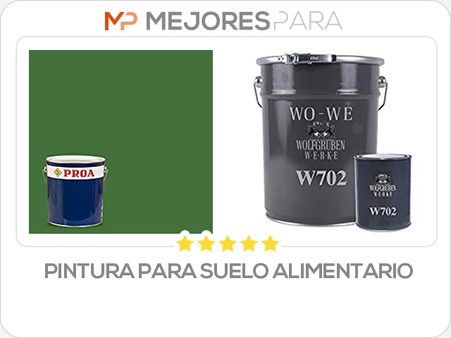 pintura para suelo alimentario