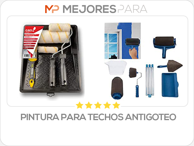 pintura para techos antigoteo