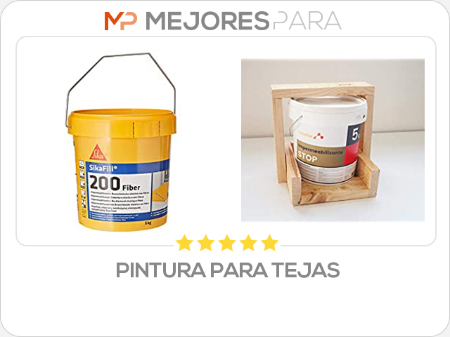 pintura para tejas