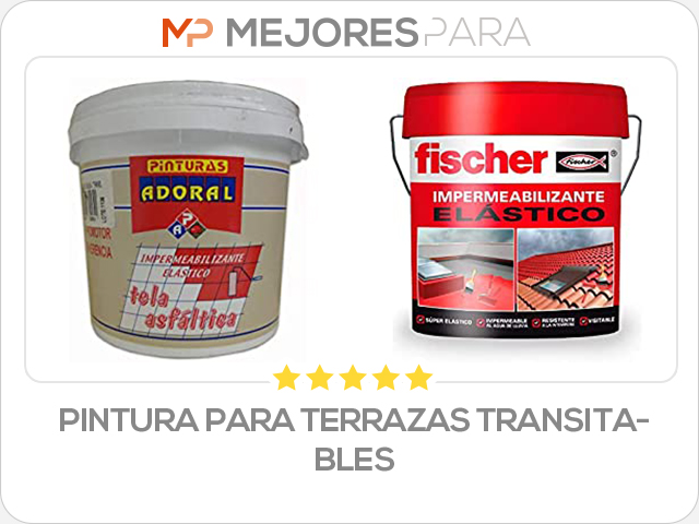 pintura para terrazas transitables