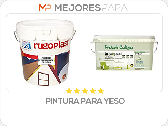 pintura para yeso