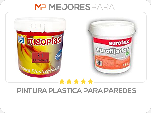 pintura plastica para paredes