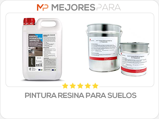 pintura resina para suelos