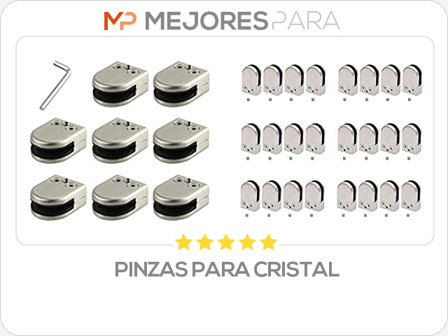 pinzas para cristal