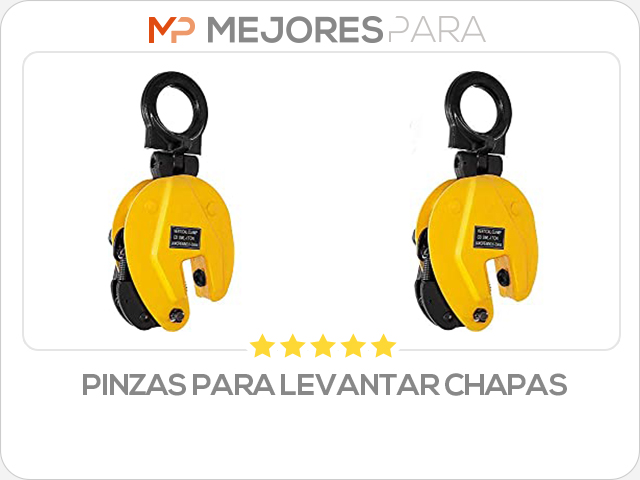 pinzas para levantar chapas