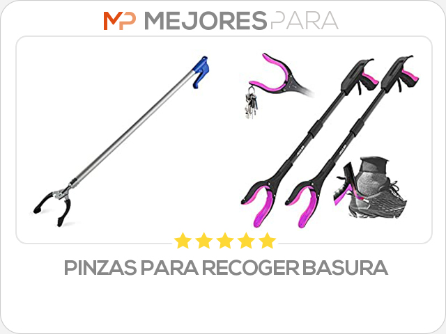 pinzas para recoger basura