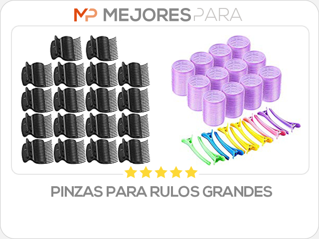 pinzas para rulos grandes