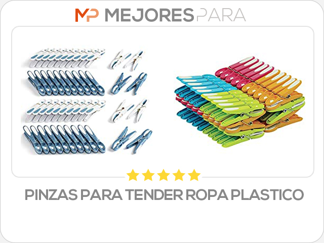 pinzas para tender ropa plastico