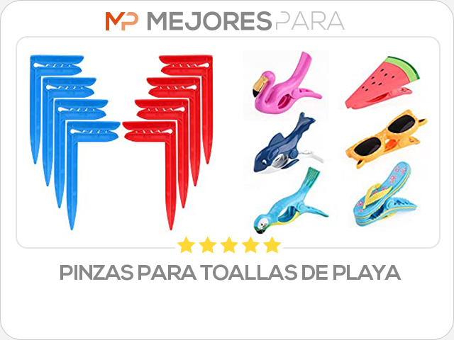 pinzas para toallas de playa