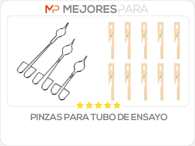 pinzas para tubo de ensayo