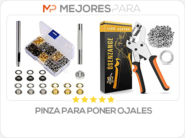 pinza para poner ojales