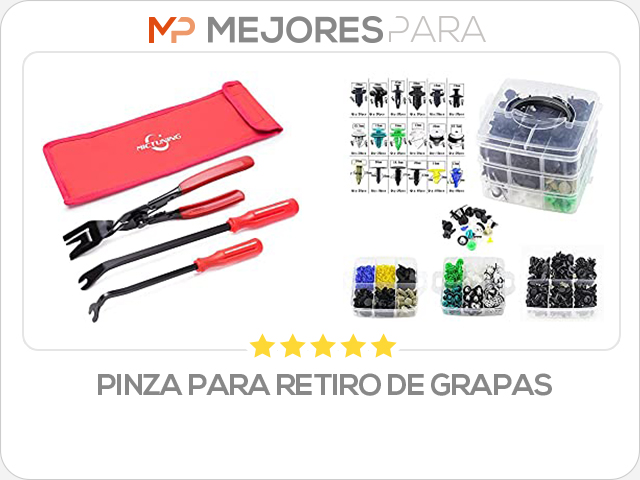 pinza para retiro de grapas