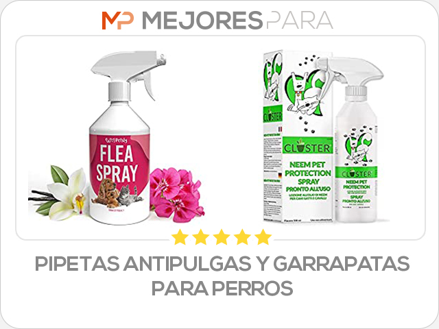 pipetas antipulgas y garrapatas para perros