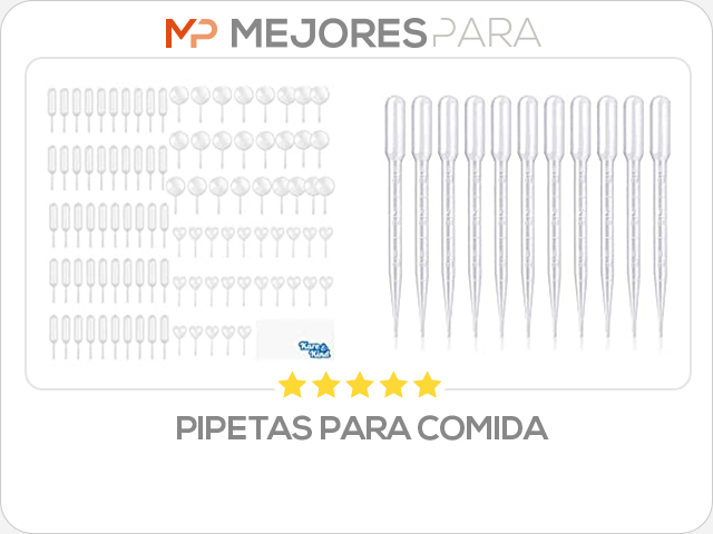 pipetas para comida