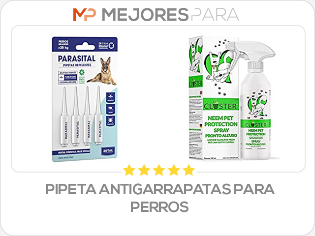 pipeta antigarrapatas para perros