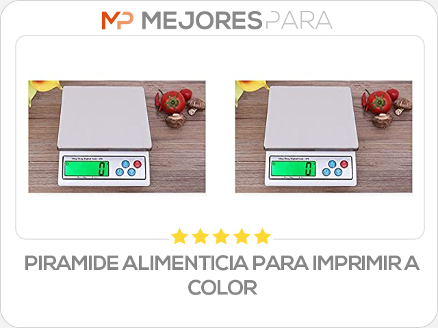 piramide alimenticia para imprimir a color