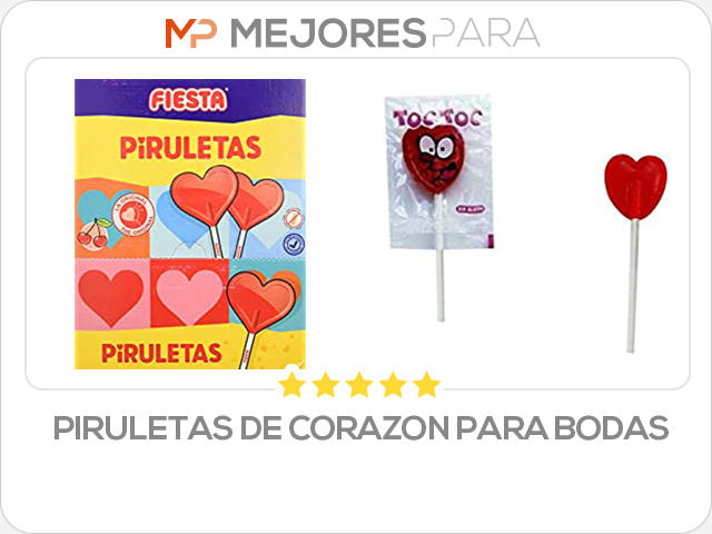 piruletas de corazon para bodas